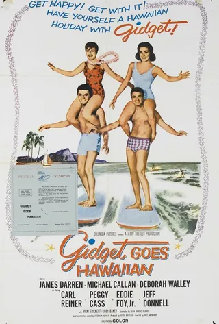 Постер Gidget Goes Hawaiian (1961)