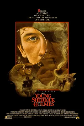 Постер Молодой Шерлок Холмс (1985)