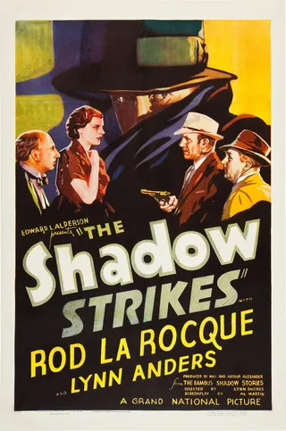 Постер The Shadow Strikes (1937)
