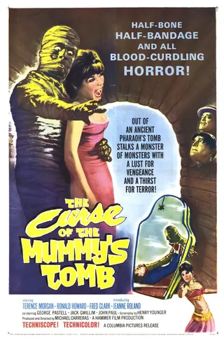 Постер Проклятие гробницы мумии (1964)