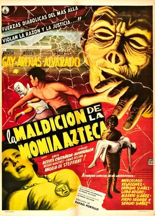 Постер Проклятие мумии ацтеков (1957)