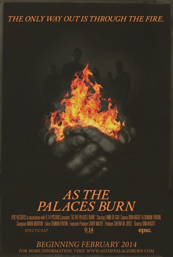 Постер фильма As the Palaces Burn