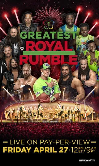 Постер WWE Величайшая королевская битва (2018)