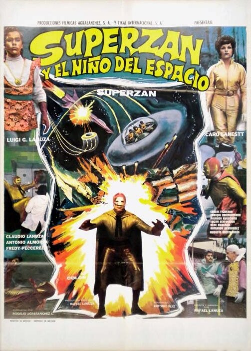 Постер фильма Superzan y el niño del espacio