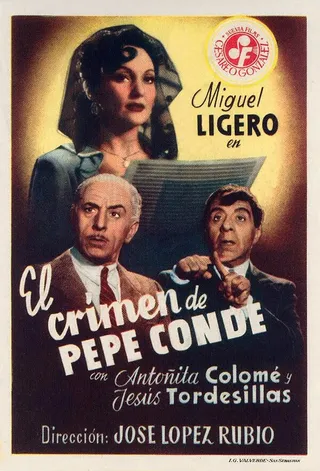 Постер El crimen de Pepe Conde (1946)