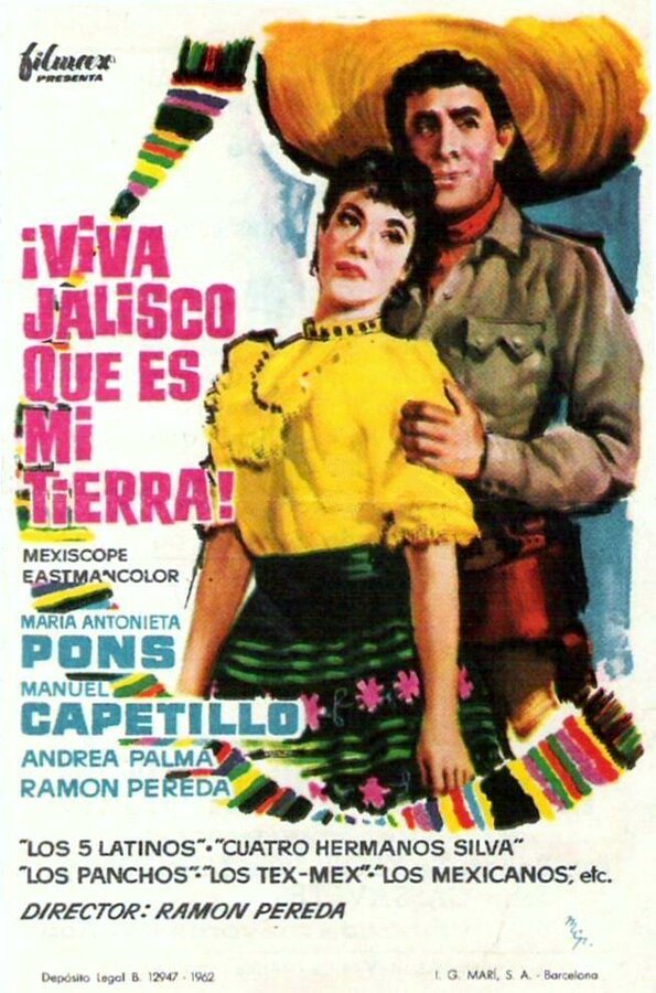 Постер фильма Viva Jalisco que es mi tierra