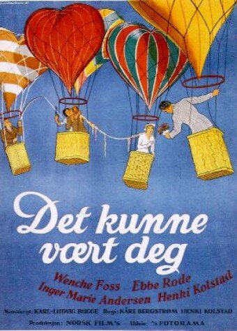 Постер фильма Det kunne vært deg