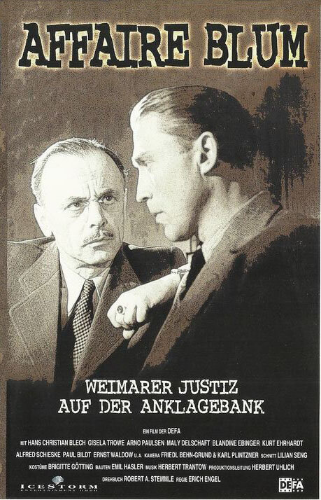 Постер фильма Дело Блюма