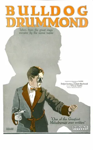 Постер Бульдог Драммонд (1922)