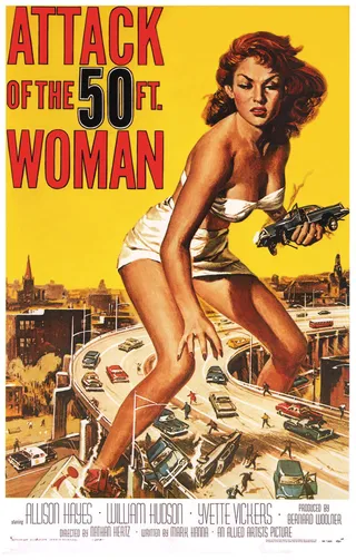 Постер Атака 50-футовой женщины (1958)