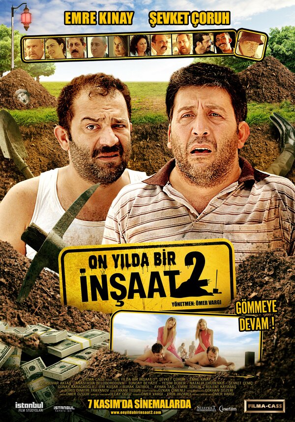 Постер фильма On Yilda Bir: Insaat 2