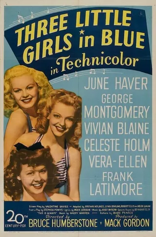 Постер Three Little Girls in Blue (1946)