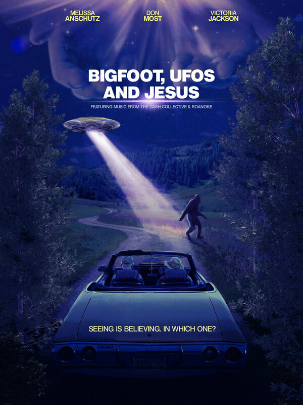 Постер фильма Bigfoot, UFOs and Jesus