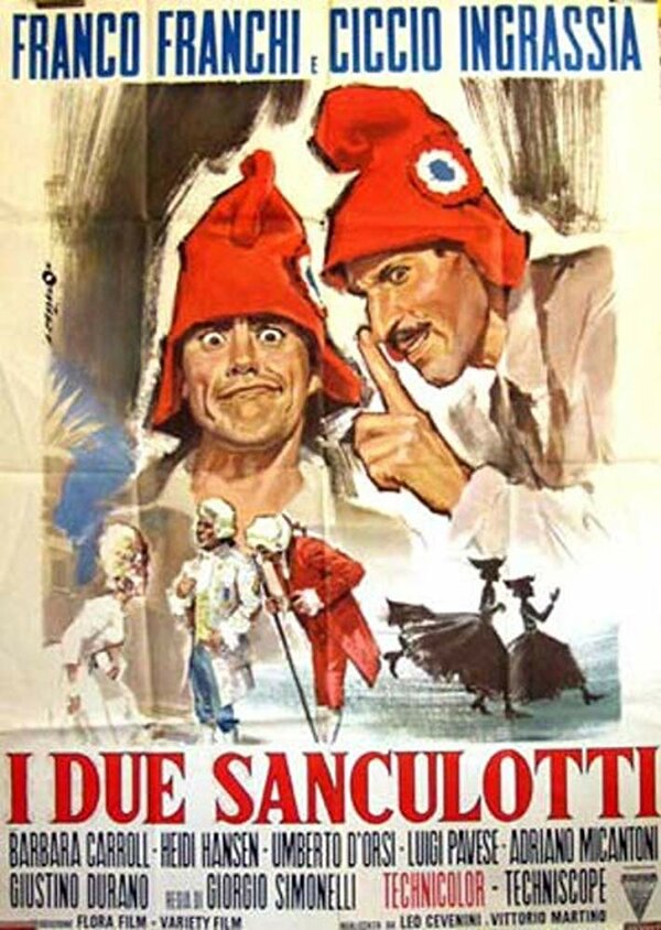 Постер фильма I due sanculotti