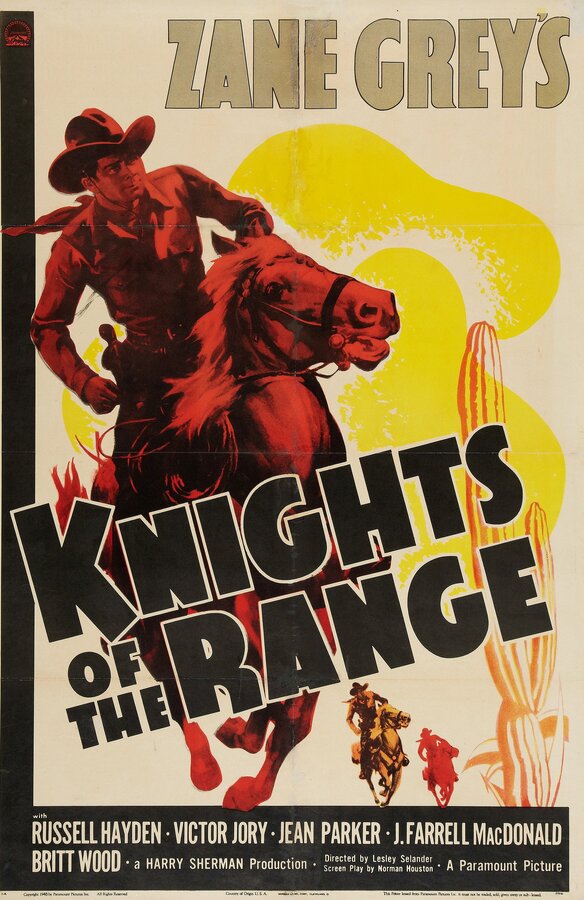 Постер фильма Knights of the Range