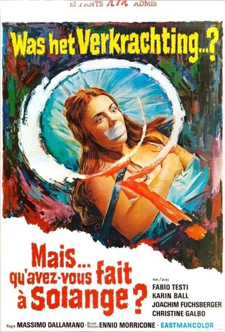 Постер Что они сделали с Соланж? (1972)