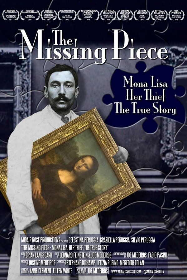 Постер фильма The Missing Piece: Mona Lisa, Her Thief, the True Story