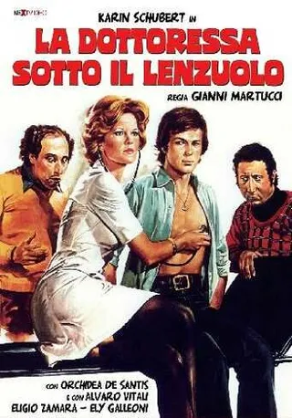 Постер Докторша под простыней (1976)