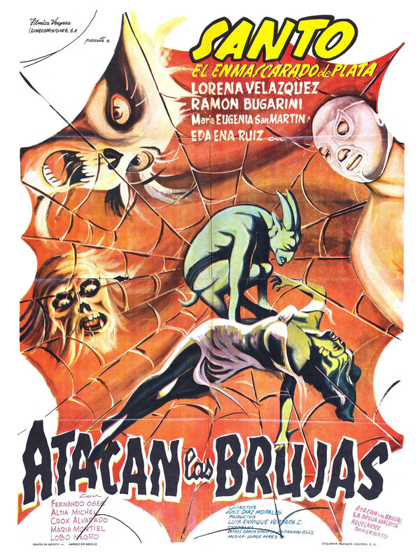 Постер фильма Atacan las brujas