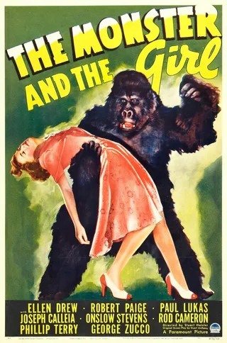Постер Монстр и девушка (1941)