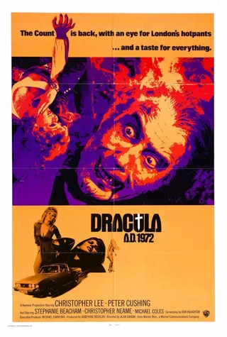 Постер Дракула 1972 (1972)