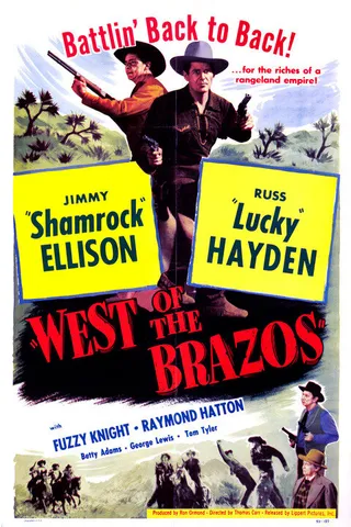 Постер West of the Brazos (1950)