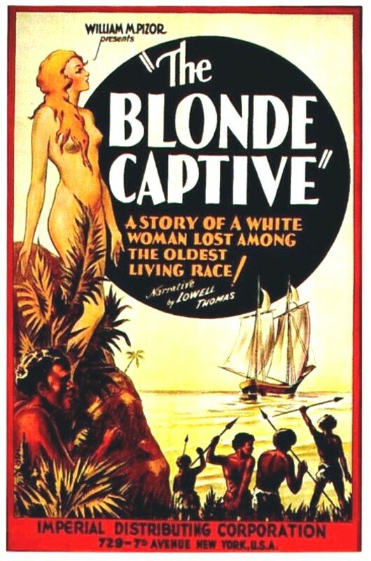 Постер фильма The Blonde Captive