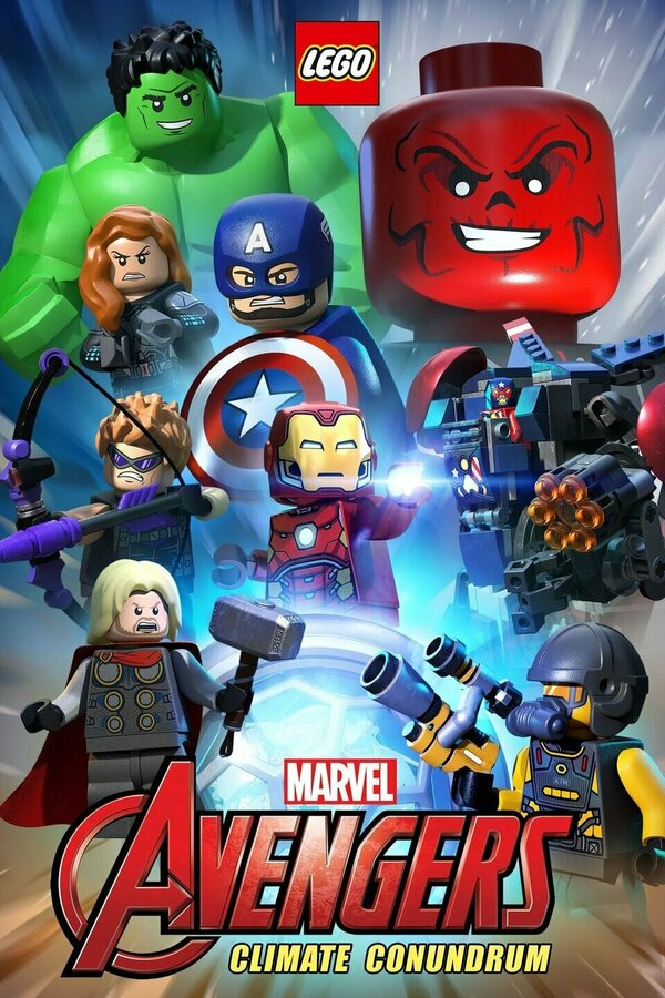 Постер сериала LEGO Marvel Мстители: Климатический парадокс