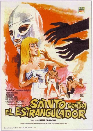 Постер Санто против душителя (1965)