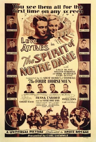 Постер фильма The Spirit of Notre Dame