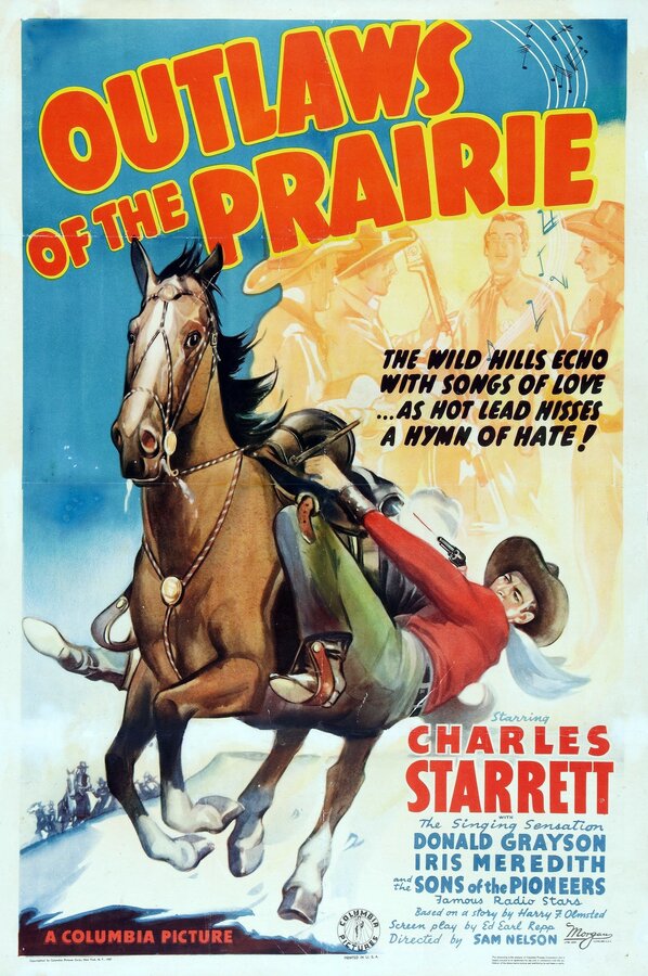 Постер фильма Outlaws of the Prairie