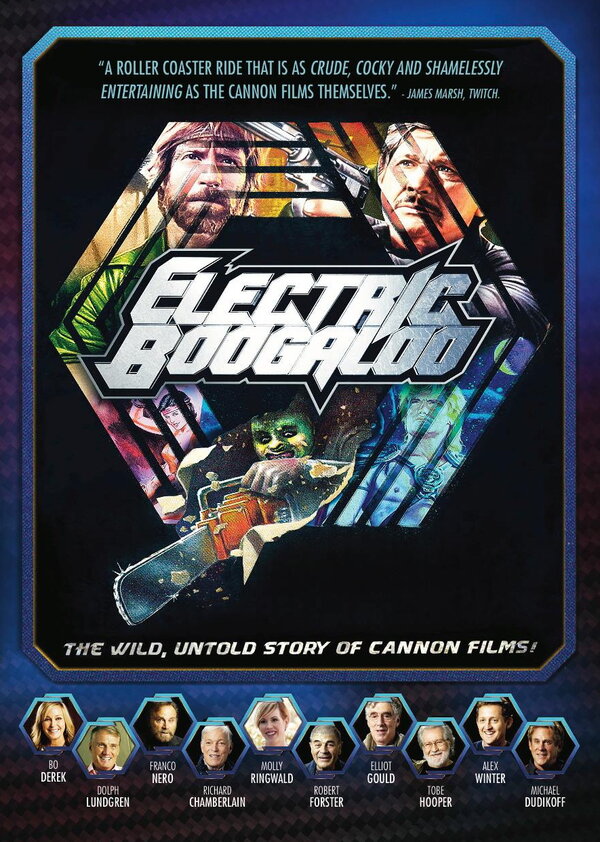 Постер фильма Электрическое Бугало: Дикая, нерассказанная история Cannon Films