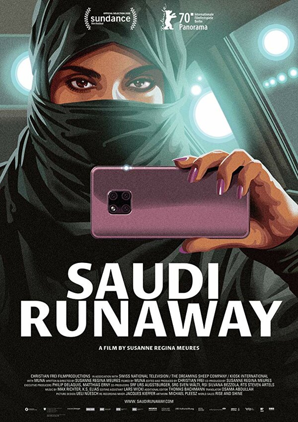 Постер фильма Saudi Runaway