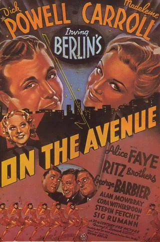 Постер На авеню (1937)