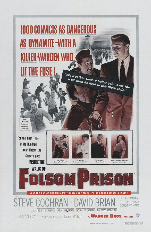 Постер фильма Inside the Walls of Folsom Prison