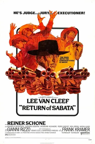 Постер Возвращение Сабаты (1971)