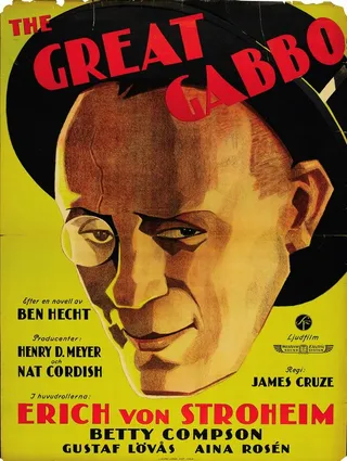 Постер Большой Габбо (1929)