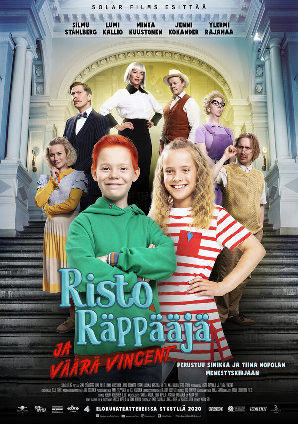 Постер фильма Risto Räppääjä ja väärä Vincent