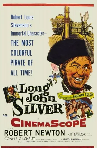 Постер Длинный Джон Сильвер (1954)
