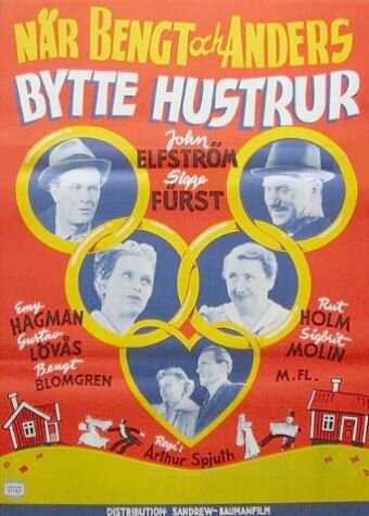 Постер фильма När Bengt och Anders bytte hustrur
