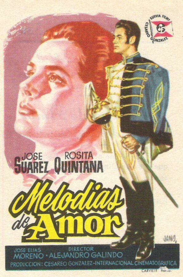 Постер фильма Tres melodías de amor