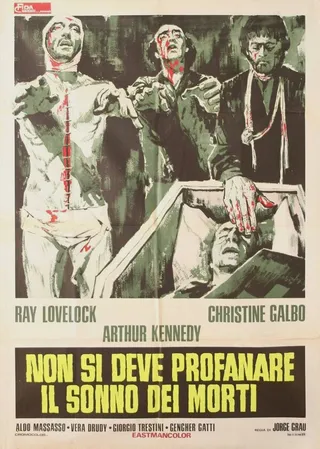 Постер Пускай мертвые лежат в могилах (1974)