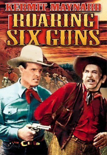 Постер фильма Roaring Six Guns