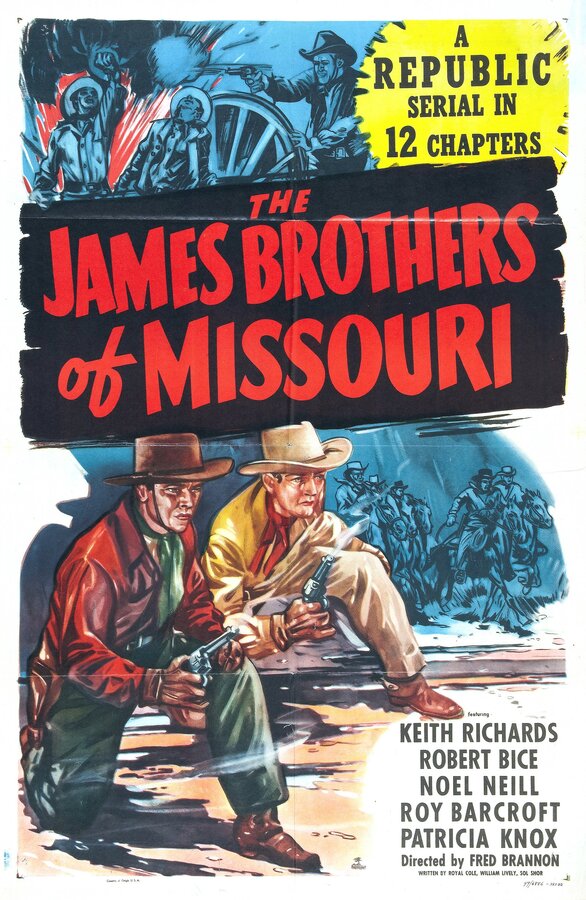 Постер фильма The James Brothers of Missouri