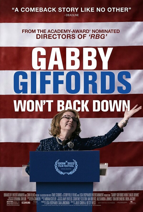 Постер фильма Gabby Giffords Won't Back Down