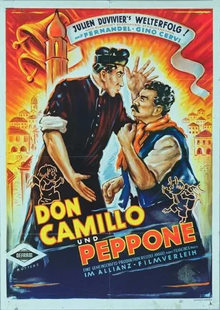 Постер Дон Камилло и депутат Пеппоне (1955)