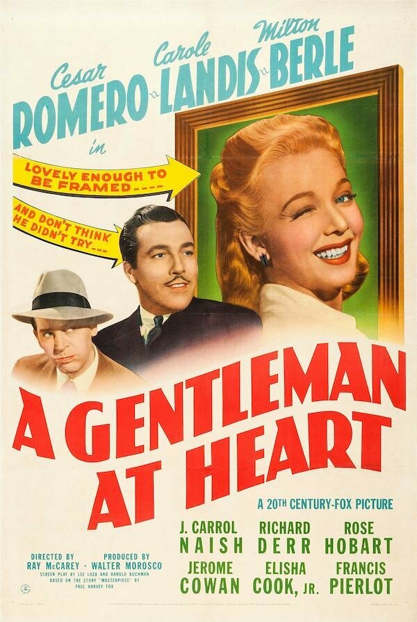 Постер фильма A Gentleman at Heart