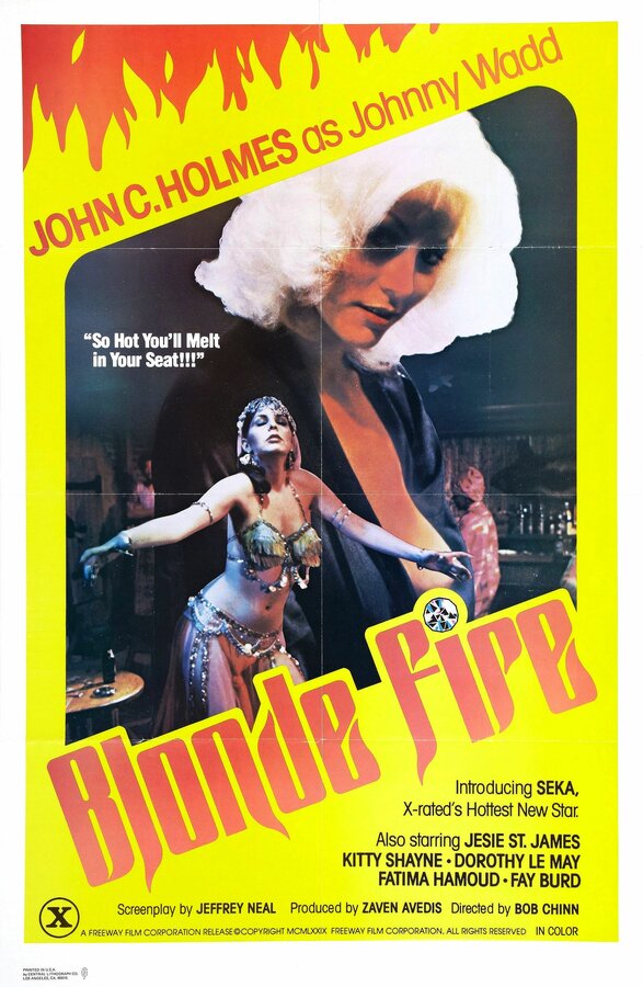 Постер фильма Blonde Fire