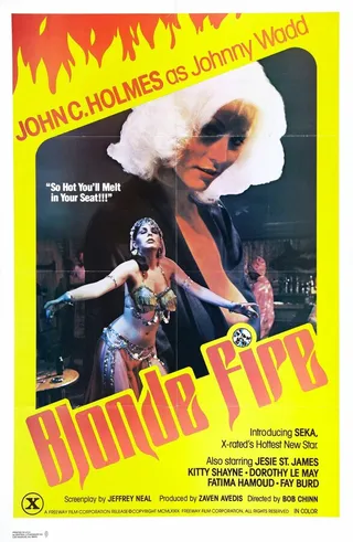Постер Blonde Fire (1978)