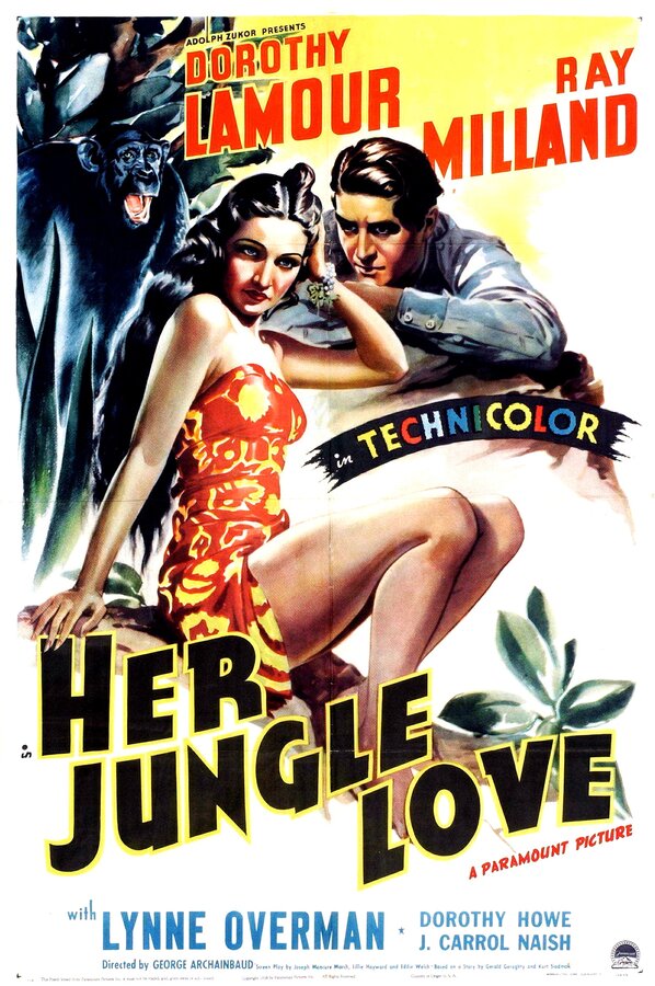 Постер фильма Her Jungle Love
